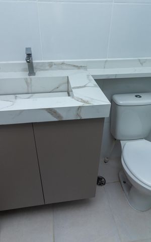 Apartamento para alugar com 26m², 1 quarto e sem vaga Apartamento para alugar com 26m², 1 quarto e sem vagaBanheiro