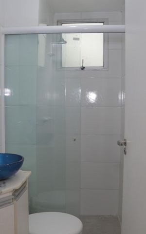 Apartamento para alugar com 40m², 2 quartos e 1 vaga Apartamento para alugar com 40m², 2 quartos e 1 vagaBanheiro