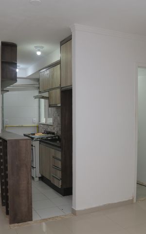 Apartamento para alugar com 40m², 2 quartos e 1 vaga Apartamento para alugar com 40m², 2 quartos e 1 vagaSala/ vista da cozinha