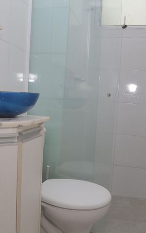 Apartamento para alugar com 40m², 2 quartos e 1 vaga Apartamento para alugar com 40m², 2 quartos e 1 vagaBanheiro