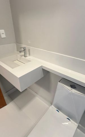 Casa à venda com 137m², 3 quartos e 1 vaga Casa à venda com 137m², 3 quartos e 1 vagaBanheiro da Suíte
