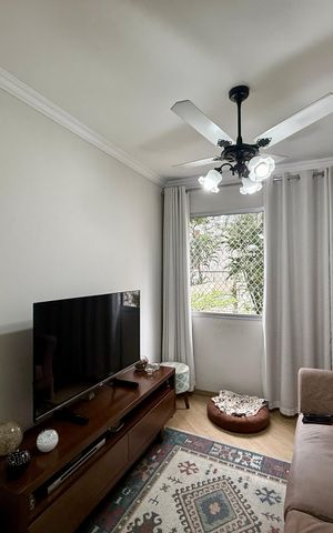 Apartamento à venda com 55m², 2 quartos e 1 vaga Apartamento à venda com 55m², 2 quartos e 1 vagaSala