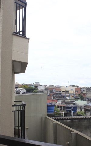Apartamento à venda com 52m², 2 quartos e sem vagaVaranda