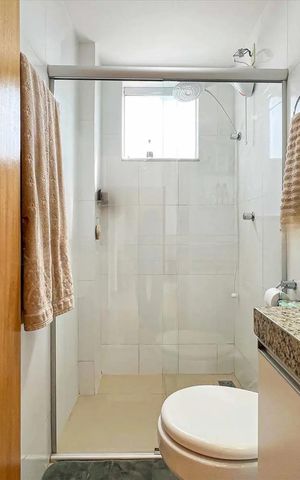 Apartamento para alugar com 55m², 2 quartos e 1 vaga Apartamento para alugar com 55m², 2 quartos e 1 vagaBanheiro