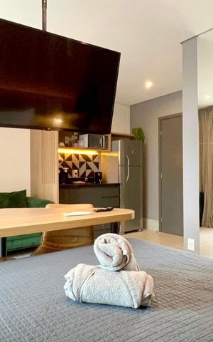 Studio à venda com 31m², 1 quarto e sem vaga Studio à venda com 31m², 1 quarto e sem vagaQuarto