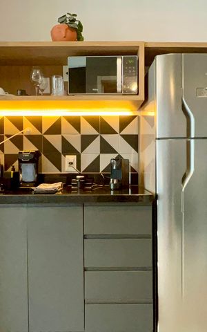 Studio à venda com 31m², 1 quarto e sem vaga Studio à venda com 31m², 1 quarto e sem vagaCozinha