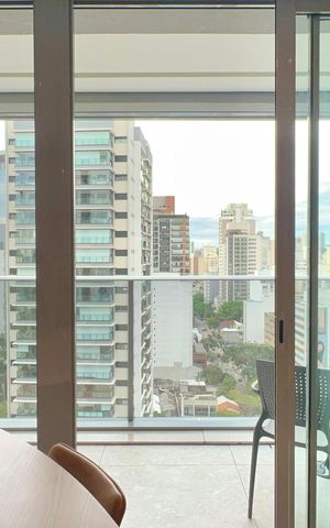 Studio à venda com 31m², 1 quarto e sem vaga Studio à venda com 31m², 1 quarto e sem vagaVaranda