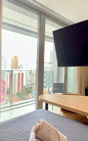 Studio à venda com 31m², 1 quarto e sem vaga Studio à venda com 31m², 1 quarto e sem vagaQuarto