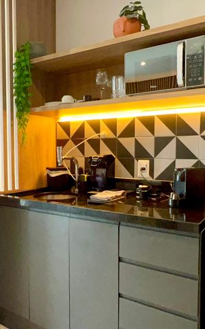 Studio à venda com 31m², 1 quarto e sem vaga Studio à venda com 31m², 1 quarto e sem vagaCozinha
