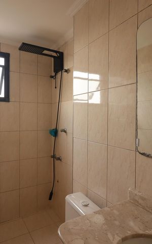 Apartamento à venda com 87m², 3 quartos e 2 vagasBanheiro da Suíte