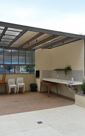 Apartamento para alugar com 38m², 2 quartos e sem vagaChurrasqueira