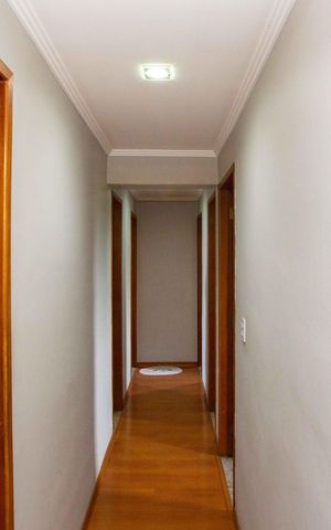 Apartamento para alugar com 86m², 3 quartos e 1 vagaCorredor
