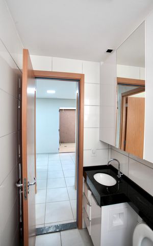 Apartamento para alugar com 43m², 2 quartos e 1 vaga Apartamento para alugar com 43m², 2 quartos e 1 vagaBanheiro Social