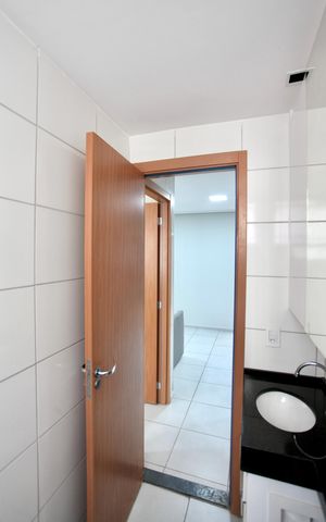 Apartamento para alugar com 43m², 2 quartos e 1 vaga Apartamento para alugar com 43m², 2 quartos e 1 vagaBanheiro Social