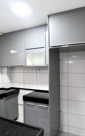 Apartamento para alugar com 43m², 2 quartos e 1 vaga Apartamento para alugar com 43m², 2 quartos e 1 vagaCozinha e Área de Serviço