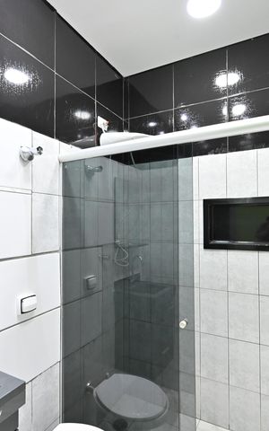 Casa à venda com 75m², 2 quartos e 1 vagaBanheiro Social