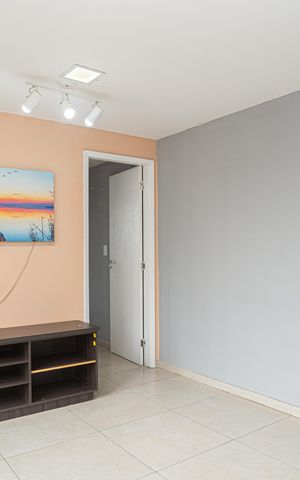 Apartamento à venda com 45m², 1 quarto e 1 vaga Apartamento à venda com 45m², 1 quarto e 1 vagaSala