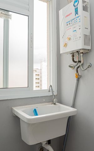 Apartamento à venda com 45m², 1 quarto e 1 vaga Apartamento à venda com 45m², 1 quarto e 1 vagaÁrea de Serviço