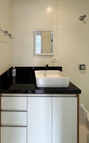 Apartamento para alugar com 40m², 1 quarto e 1 vaga Apartamento para alugar com 40m², 1 quarto e 1 vagaBanheiro Social