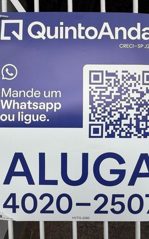 Casa para alugar com 80m², 3 quartos e 1 vagaPlaquinha instalada COD HVTG-2260