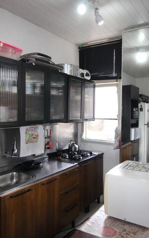 Apartamento à venda com 52m², 1 quarto e sem vagaCozinha
