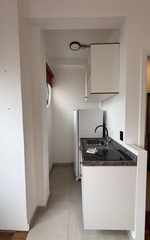 Apartamento à venda com 25m², 1 quarto e sem vaga