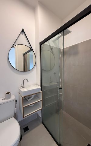 Apartamento à venda com 25m², 1 quarto e sem vaga