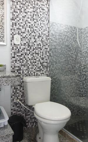 Apartamento para alugar com 110m², 3 quartos e 1 vagaBanheiro da Suíte