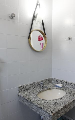 Apartamento para alugar com 110m², 3 quartos e 1 vagaBanheiro Social