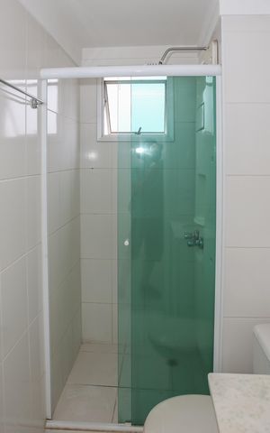 Apartamento para alugar com 63m², 2 quartos e 1 vaga Apartamento para alugar com 63m², 2 quartos e 1 vagaBanheiro Social