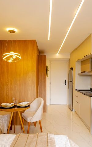 Studio para alugar com 25m², 1 quarto e sem vagaGeral