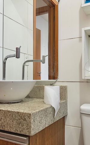 Apartamento para alugar com 55m², 2 quartos e 1 vaga Apartamento para alugar com 55m², 2 quartos e 1 vagaBanheiro