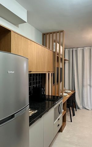 Studio para alugar com 25m², 1 quarto e sem vaga