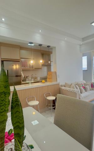 Apartamento para alugar com 62m², 2 quartos e 1 vagaSala de Jantar