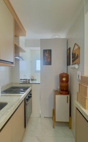 Apartamento para alugar com 62m², 2 quartos e 1 vagaCozinha - Armários
