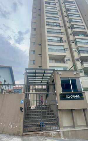 Apartamento para alugar com 62m², 2 quartos e 1 vagaPlaca instalada na fachada do imóvel 