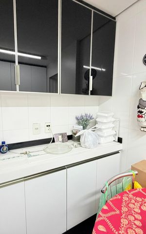 Apartamento à venda com 110m², 2 quartos e 2 vagas Apartamento à venda com 110m², 2 quartos e 2 vagasCozinha/lavanderia