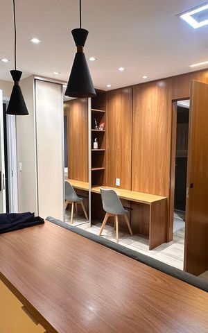 Apartamento à venda com 39m², 1 quarto e sem vaga