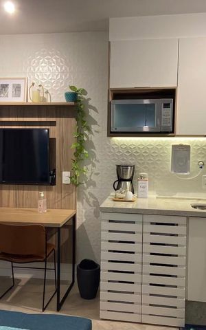 Apartamento à venda com 25m², 1 quarto e sem vaga