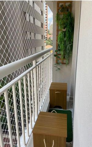 Apartamento à venda com 25m², 1 quarto e sem vaga Apartamento à venda com 25m², 1 quarto e sem vagaVaranda