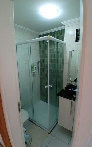 Apartamento à venda com 47m², 2 quartos e 1 vaga Apartamento à venda com 47m², 2 quartos e 1 vagaBanheiro