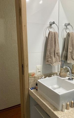 Casa à venda com 65m², 3 quartos e 1 vaga Casa à venda com 65m², 3 quartos e 1 vagaBanheiro 1