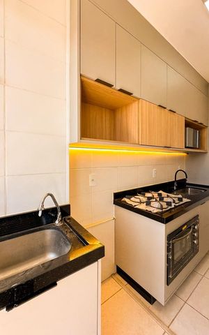 Apartamento para alugar com 48m², 2 quartos e 1 vaga Apartamento para alugar com 48m², 2 quartos e 1 vagaCozinha