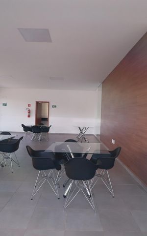 Apartamento para alugar com 42m², 2 quartos e 1 vagaÁrea comum - Salão de festas