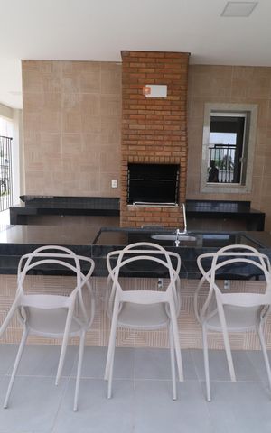 Apartamento para alugar com 42m², 2 quartos e 1 vagaÁrea comum - Churrasqueira