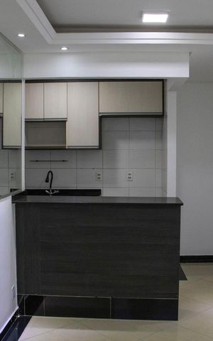 Apartamento para alugar com 58m², 2 quartos e 1 vagaSala