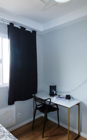 Apartamento para alugar com 55m², 2 quartos e 1 vagaQuarto 1