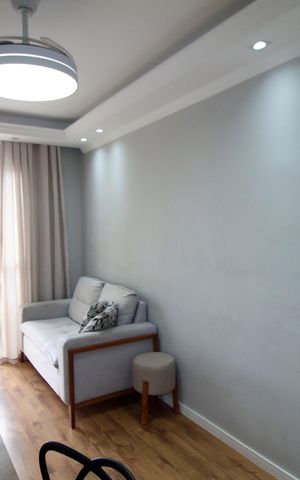 Apartamento para alugar com 55m², 2 quartos e 1 vagaSala