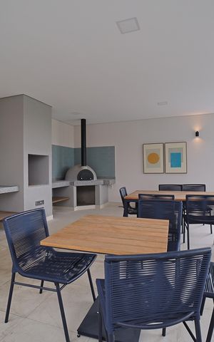 Apartamento para alugar com 33m², 1 quarto e sem vagaÁrea comum - Churrasqueira