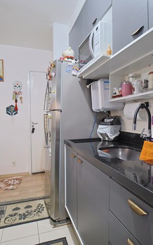 Apartamento à venda com 49m², 2 quartos e 1 vagaCozinha